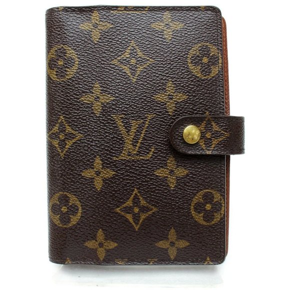 💯 Auth Louis Vuitton Diary Cover Agenda PM Mono - Picture 1 of 9